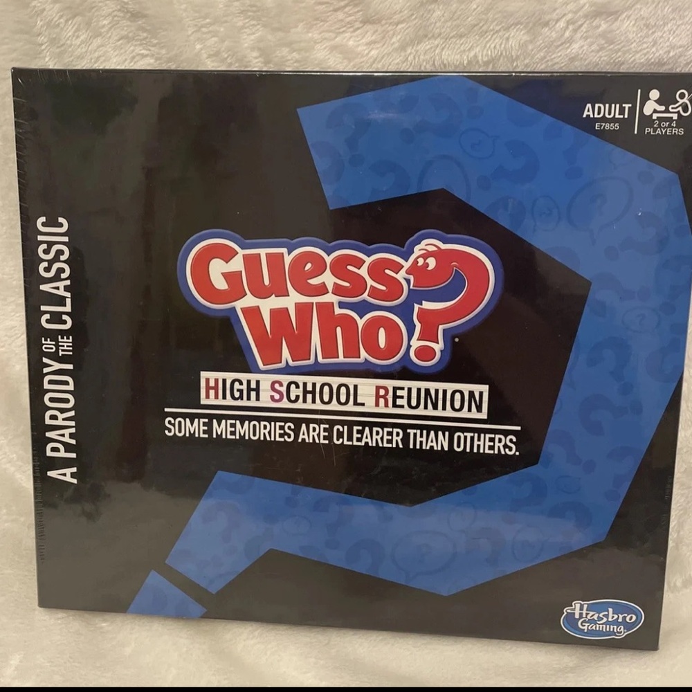 Hasbro Guess Who? High School Reunion A Parody Of The Classic. New/Sealed
